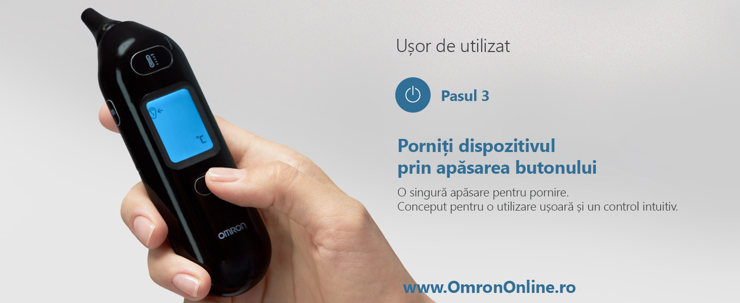 Termometru-OMRON-Gentle-Temp-533-mod-utilizare-3-apasare-buton